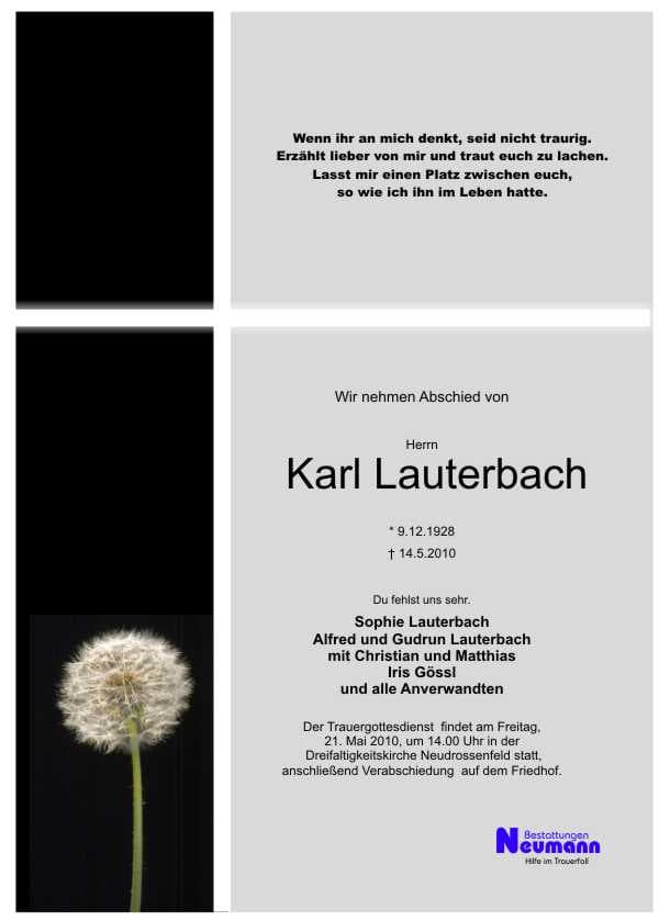 Herr Karl Lauterbach