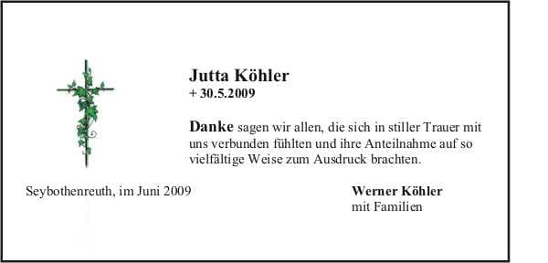Frau Jutta Köhler