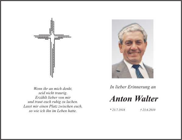 Herr Anton Walter