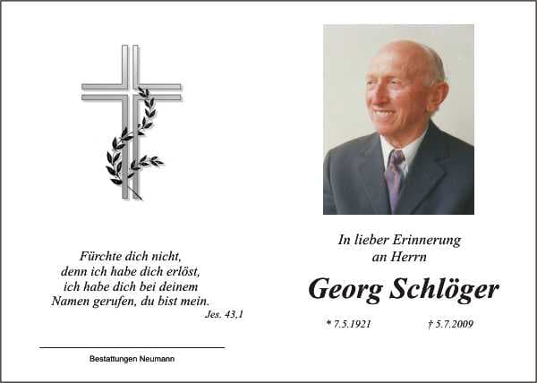 Herr Georg Schlöger