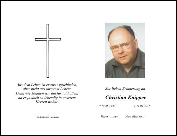 Herr Christian Knipper