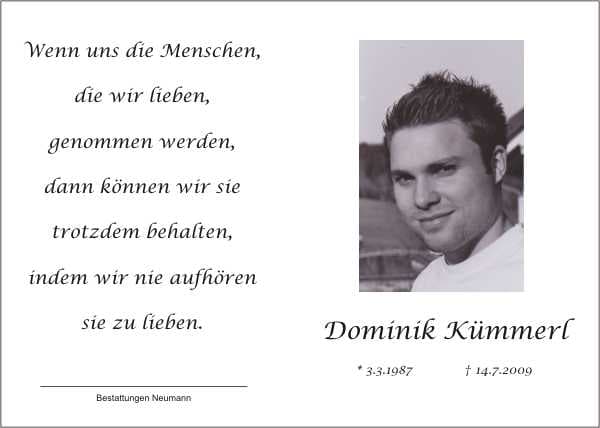 Herr Dominik Kümmerl