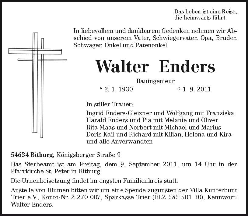 Herr Walter Enders