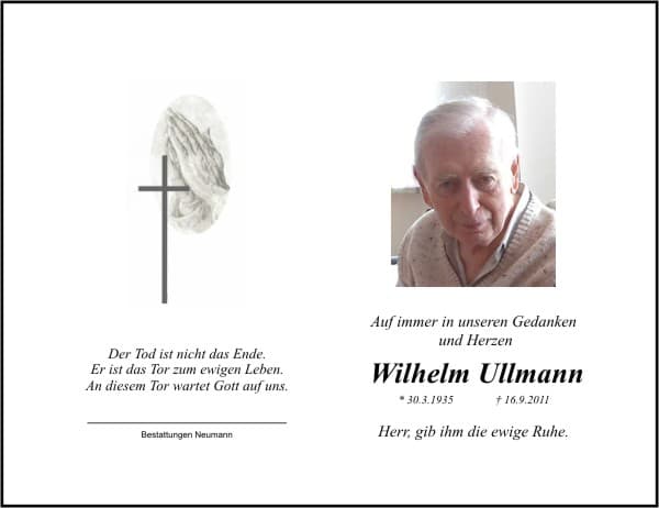 Herr Wilhelm Ullmann