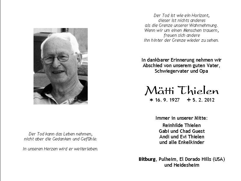 Herr Mätti Thielen