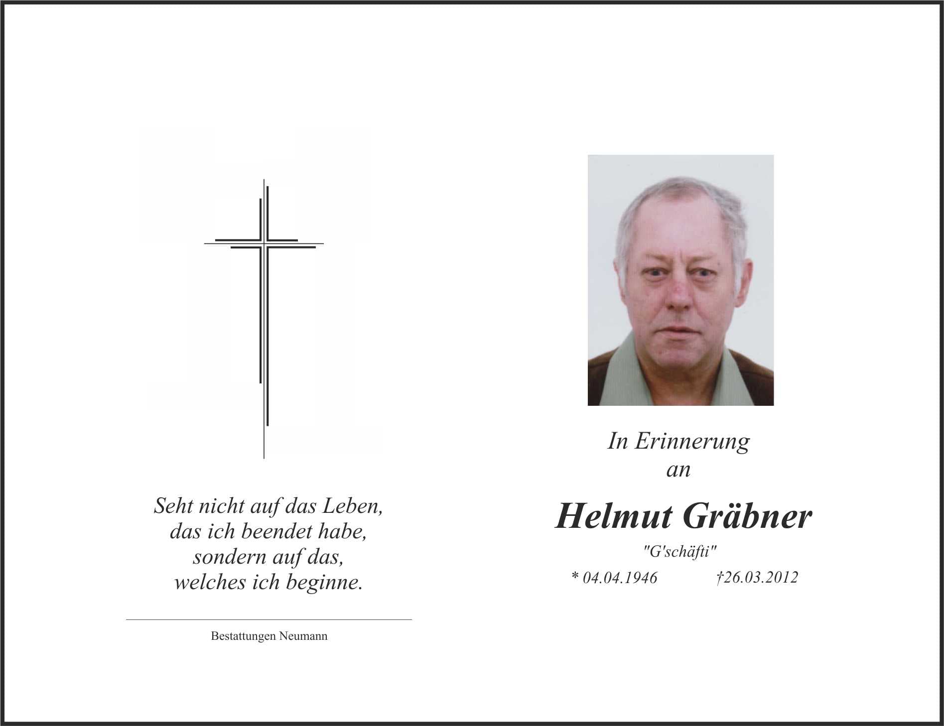 Herr Helmut Gräbner