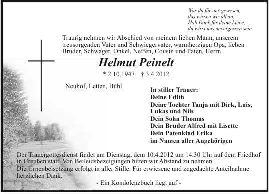 Herr Peinelt Helmut