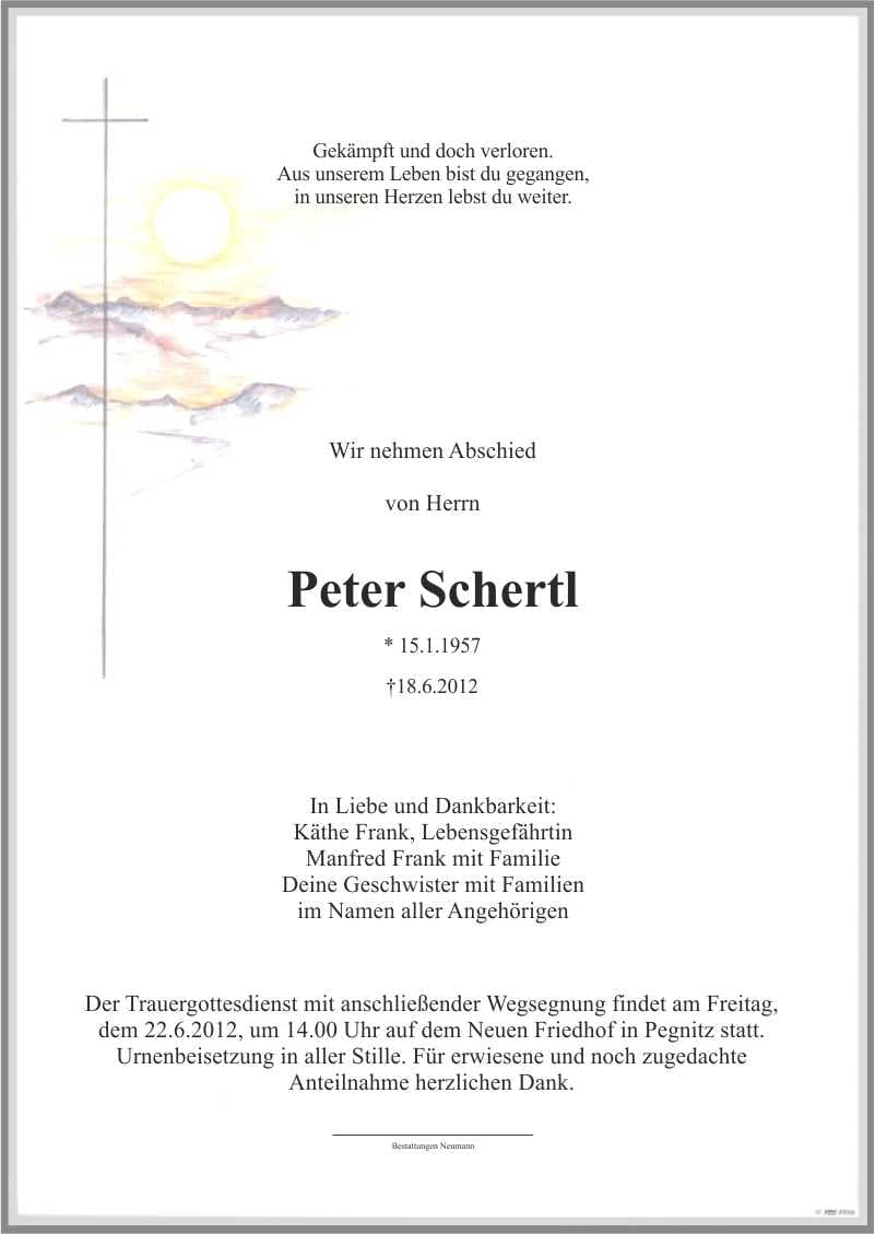 Herr Peter Schertl