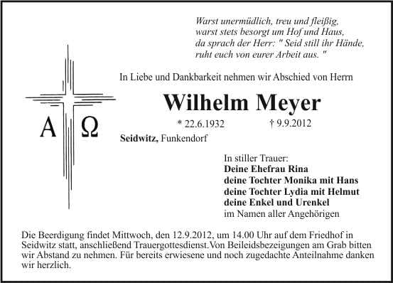 Herr Wilhelm Meyer