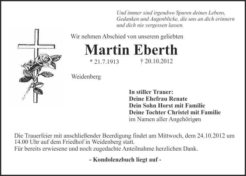 Herr Martin Eberth