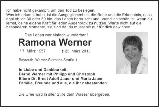Frau Ramona Werner
