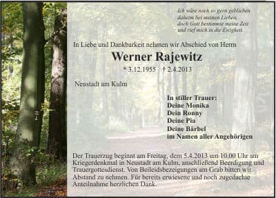 Herr Werner Rajewitz