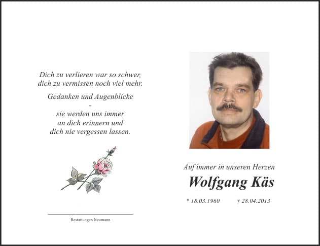 Herr Wolfgang Käs