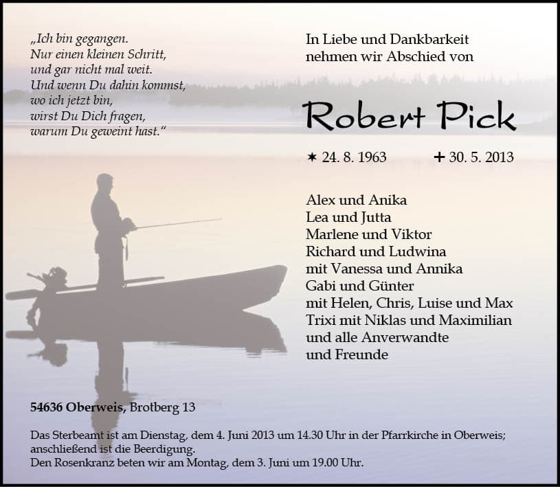 Herr Robert Pick