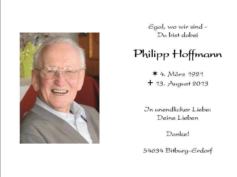 Herr Philipp Hoffmann
