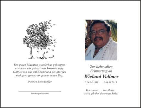 Herr Wieland Vollmer
