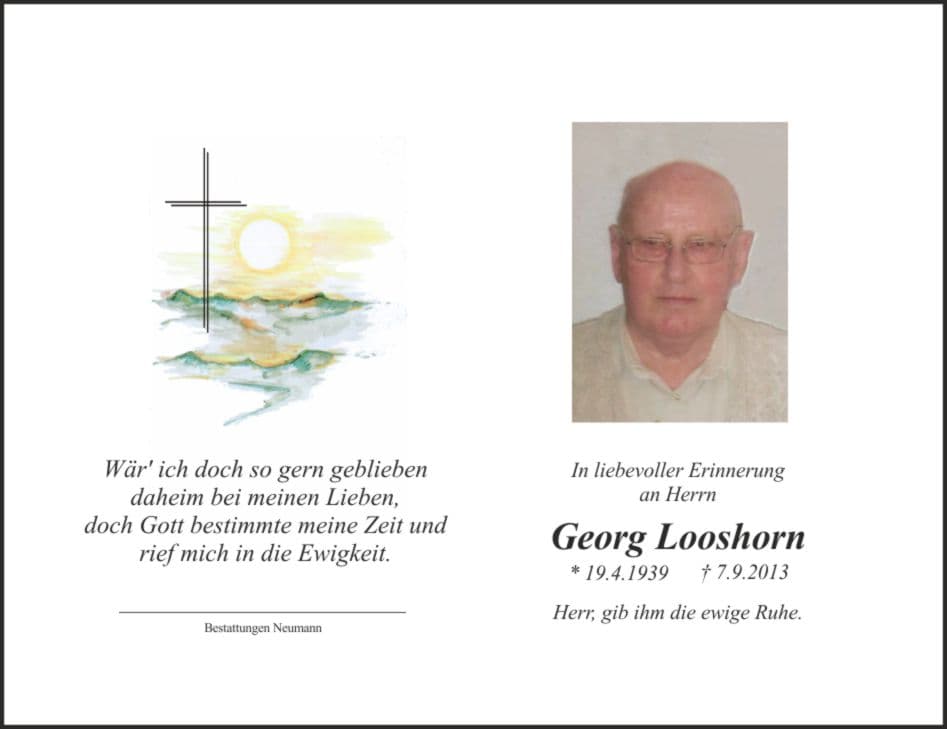 Herr Georg Looshorn