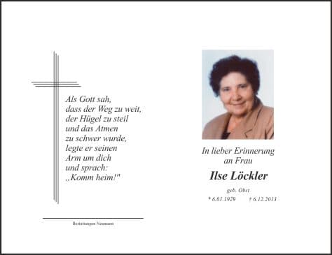 Frau Ilse Löckler