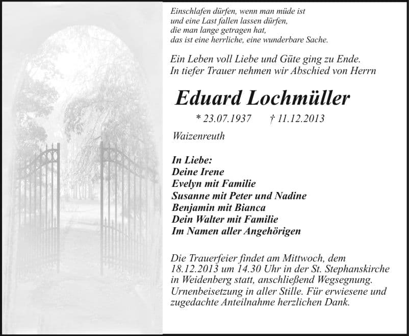 Herr Eduard Lochmüller