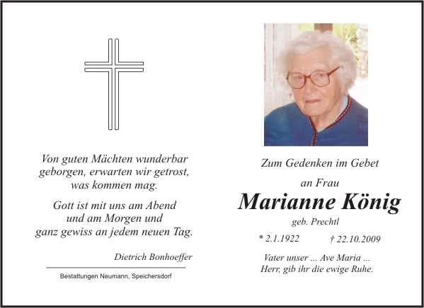 Frau Marianne König