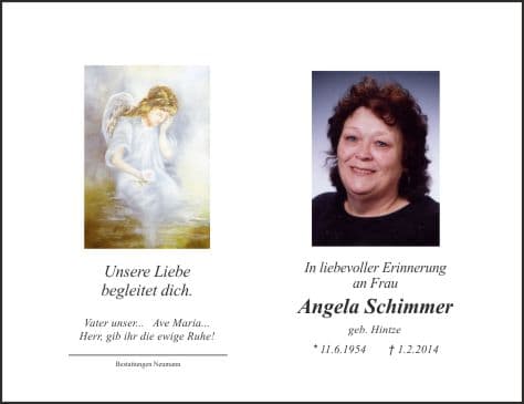 Frau Angela Schimmer