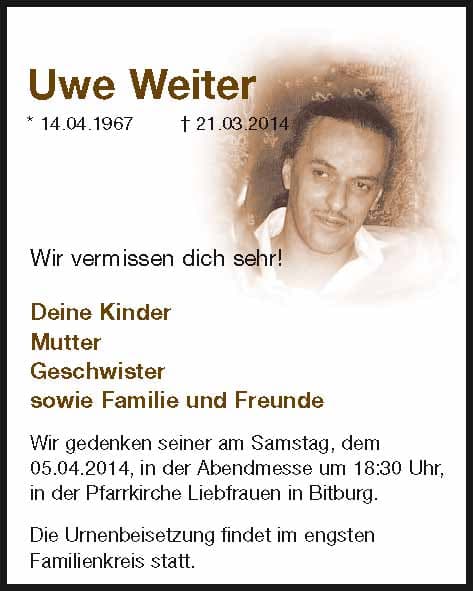 Herr Uwe Weiter
