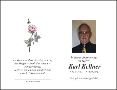 Herr Karl Kellner