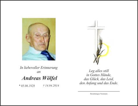 Herr Andreas Wölfel