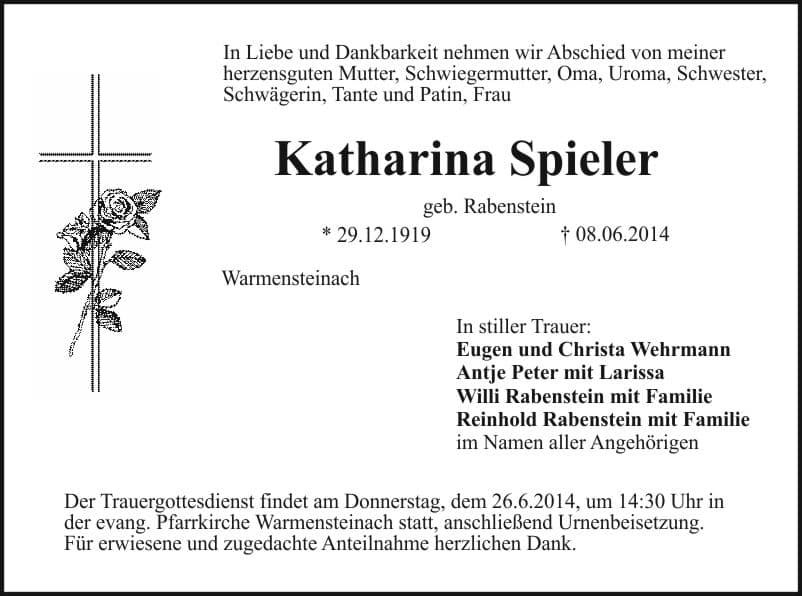 Frau Katharina Spieler
