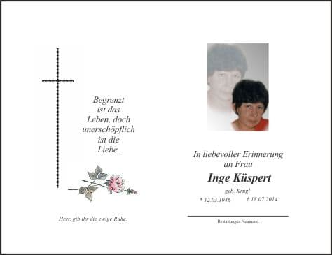 Frau Inge Küspert