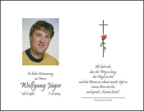 Herr Wolfgang Jäger