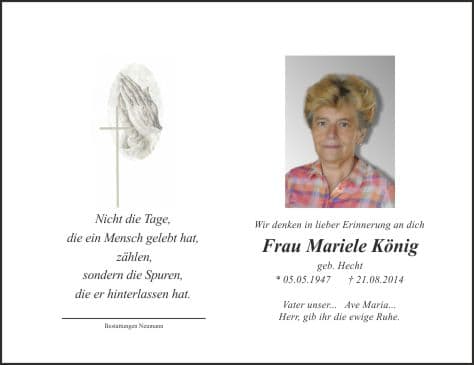 Frau Mariele König