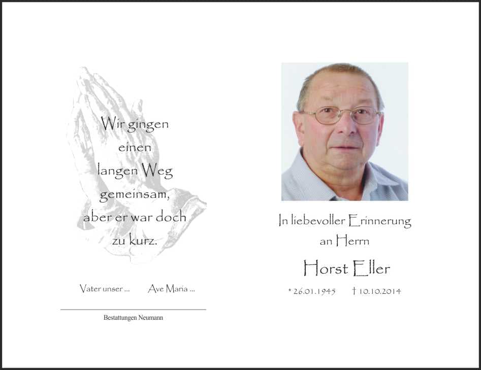 Herr Horst Eller