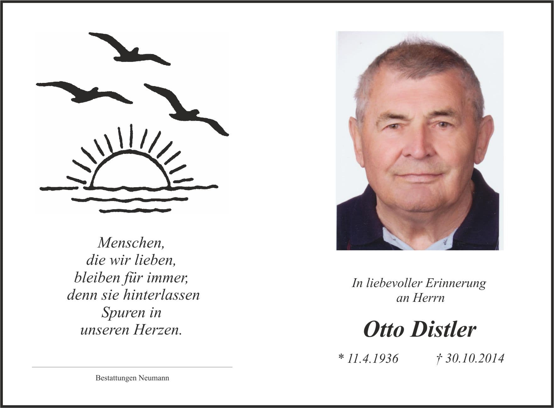 Herr Otto Distler