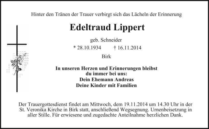 Frau Edeltraud Lippert