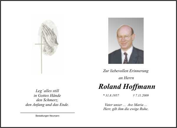 Herr Roland Hoffmann