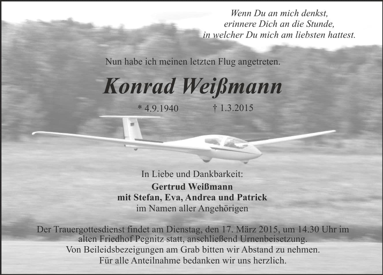 Herr Konrad Weißmann