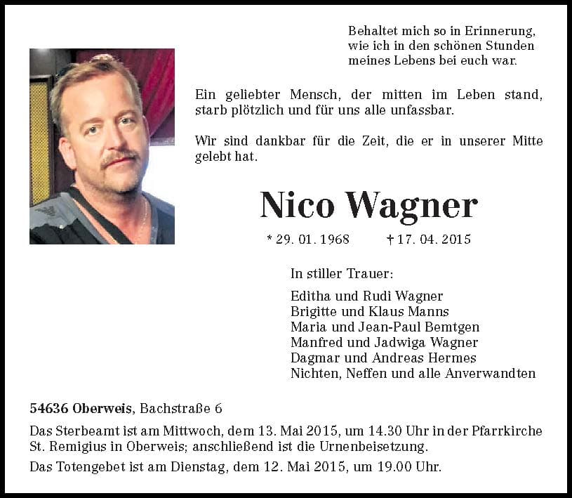Herr Niko Wagner