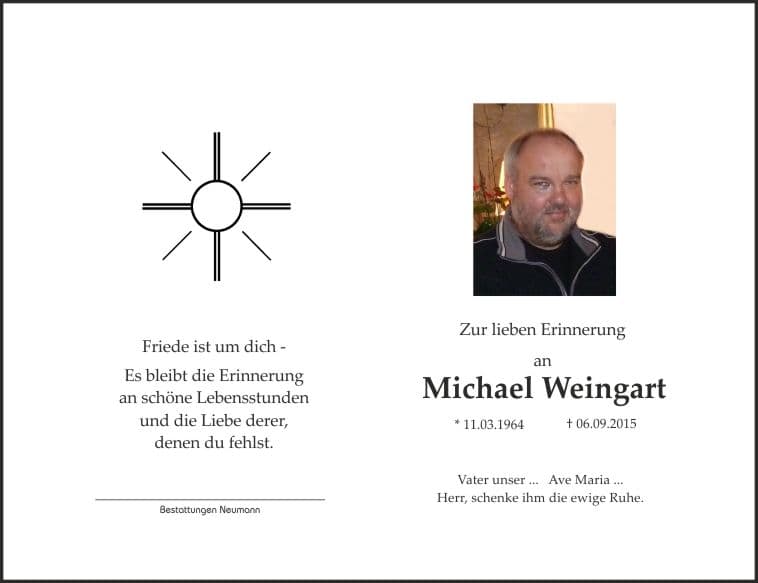 Herr Michael Weingart
