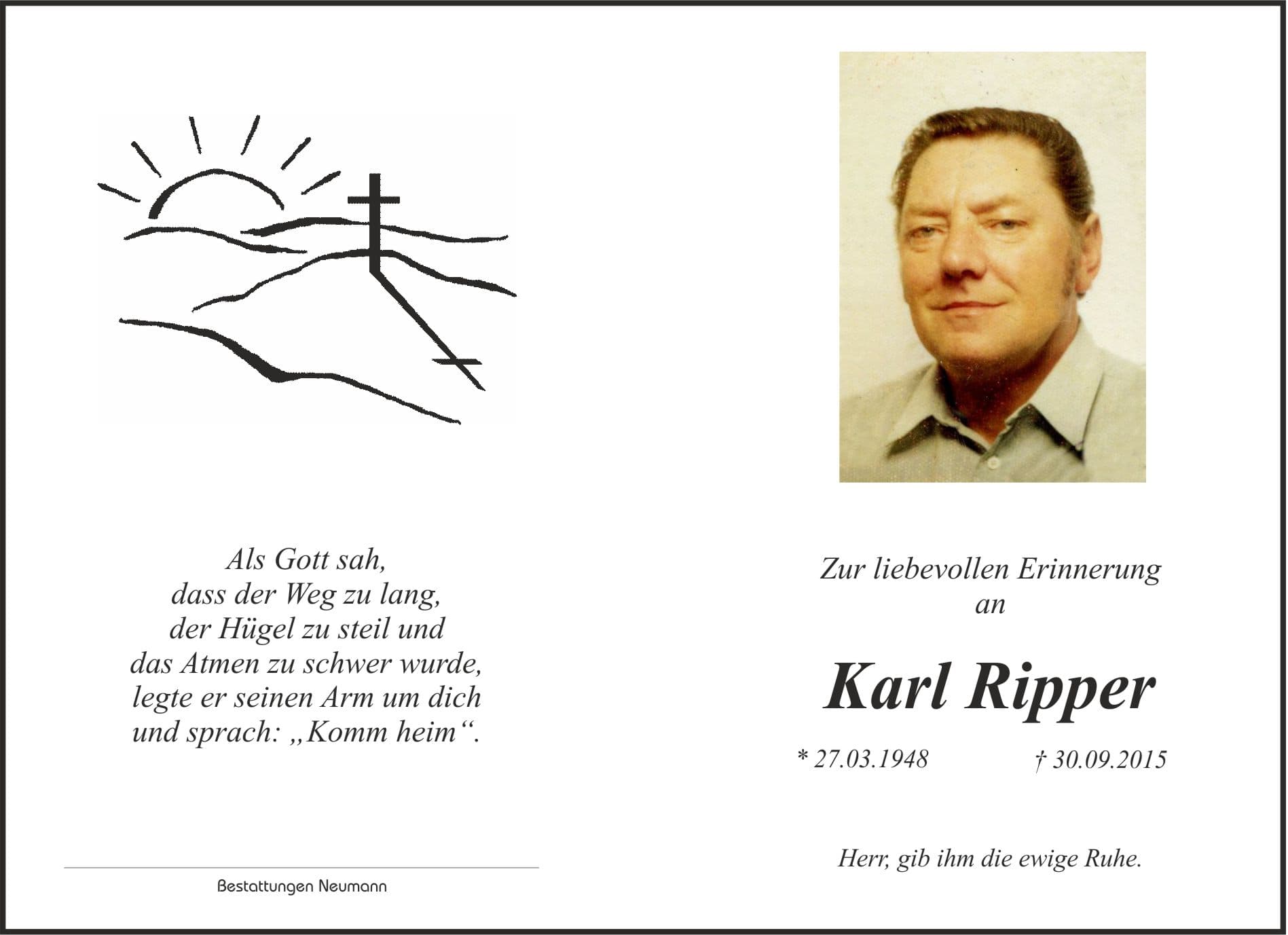 Herr Karl Ripper