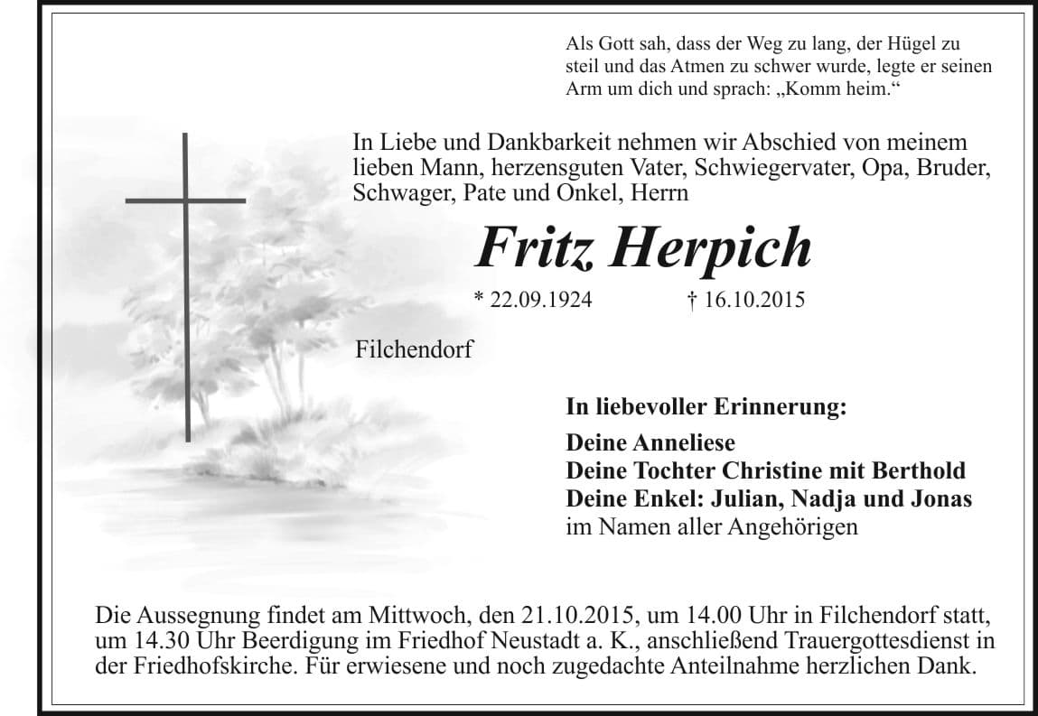 Herr Fritz Herpich