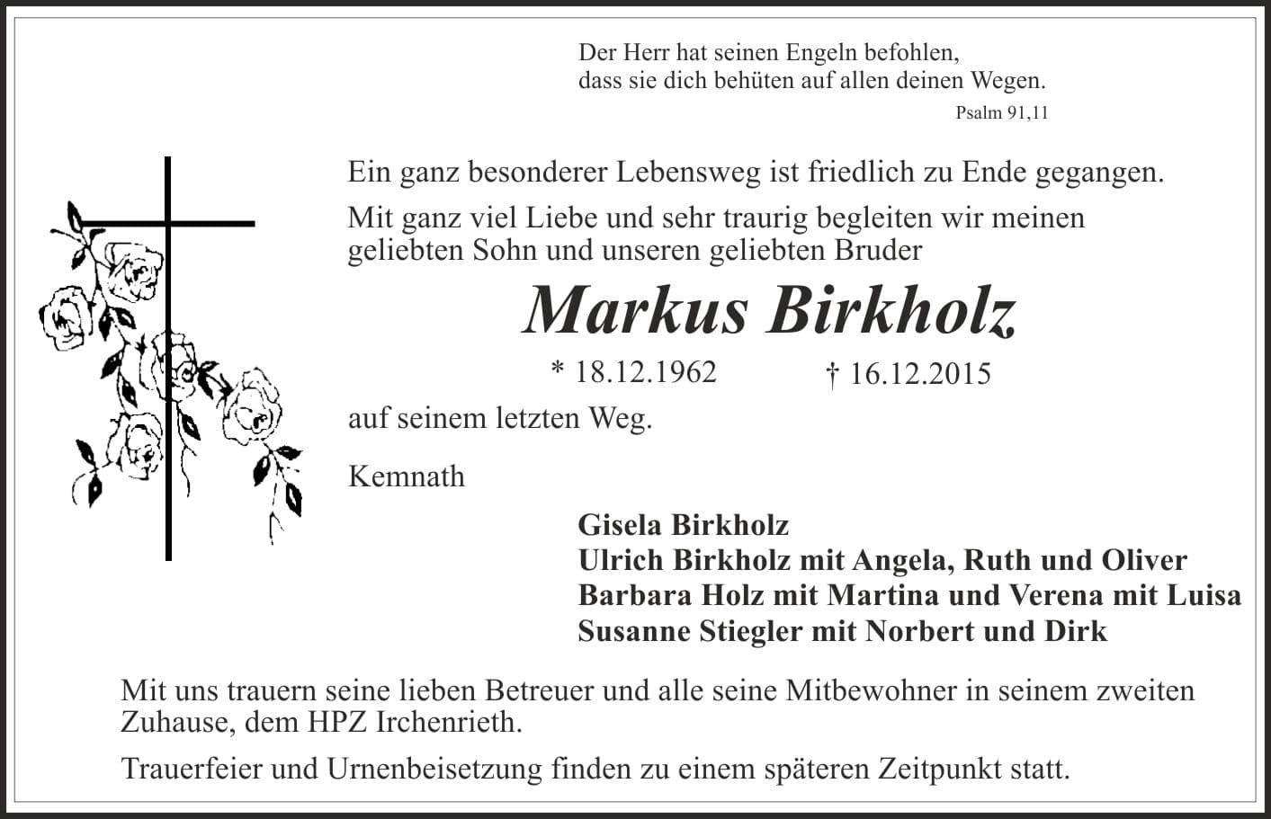 Herr Markus Birkholz