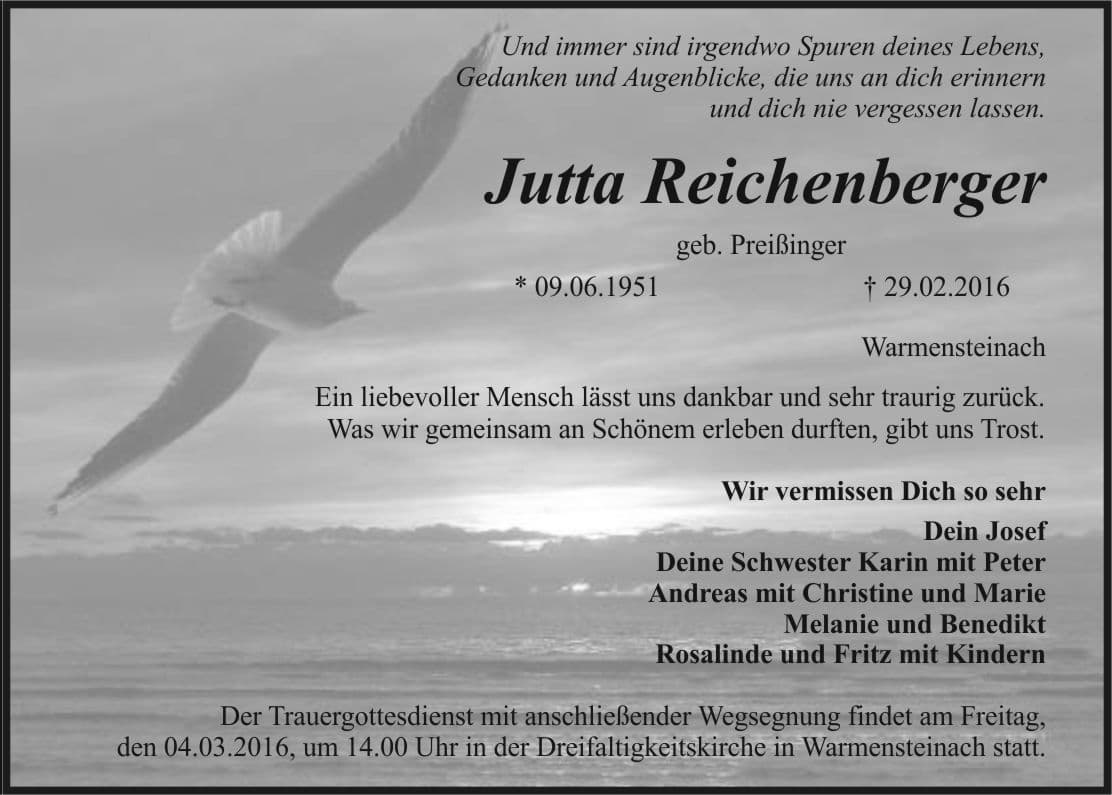 Frau Jutta Reichenberger