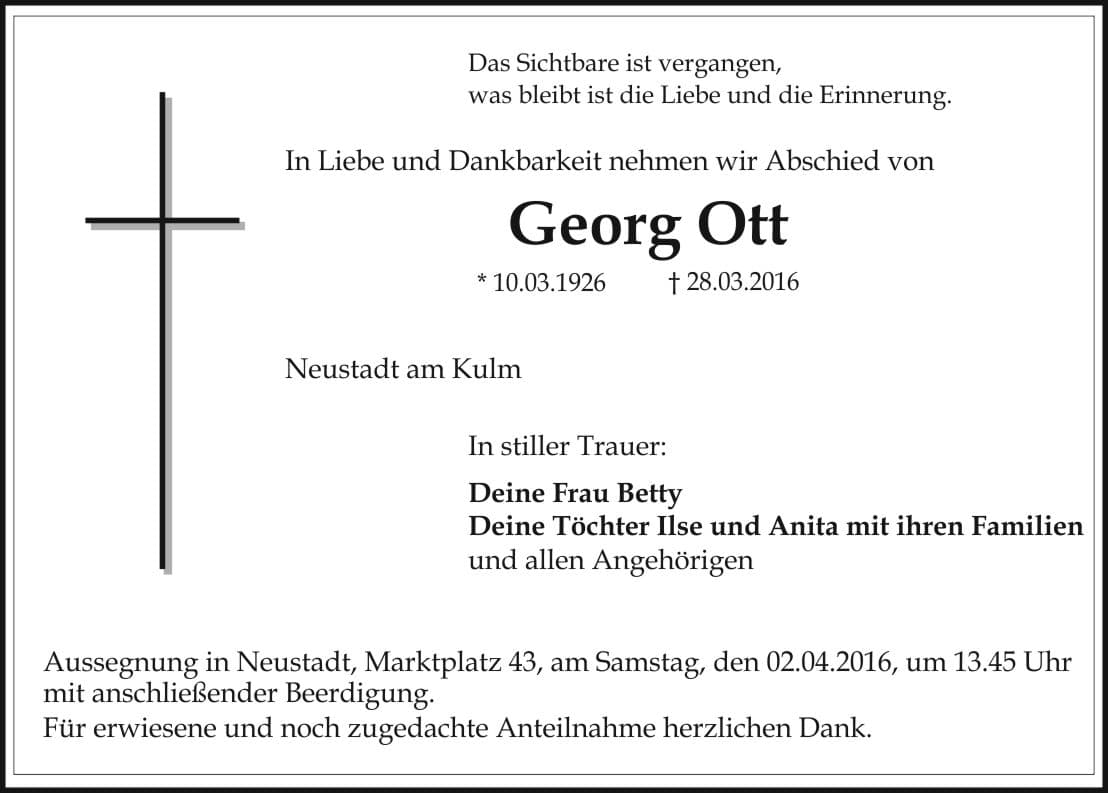 Herr Georg Ott