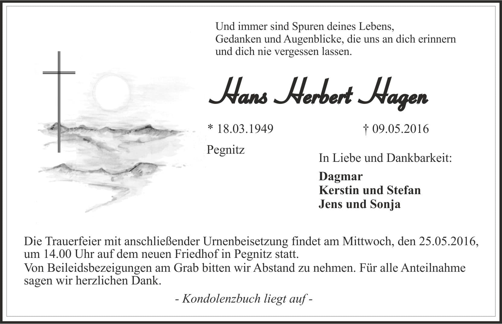 Herr Hans Herbert Hagen