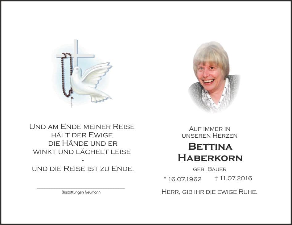 Frau Bettina Haberkorn