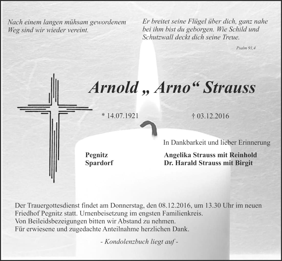 Herr Arnold Strauss