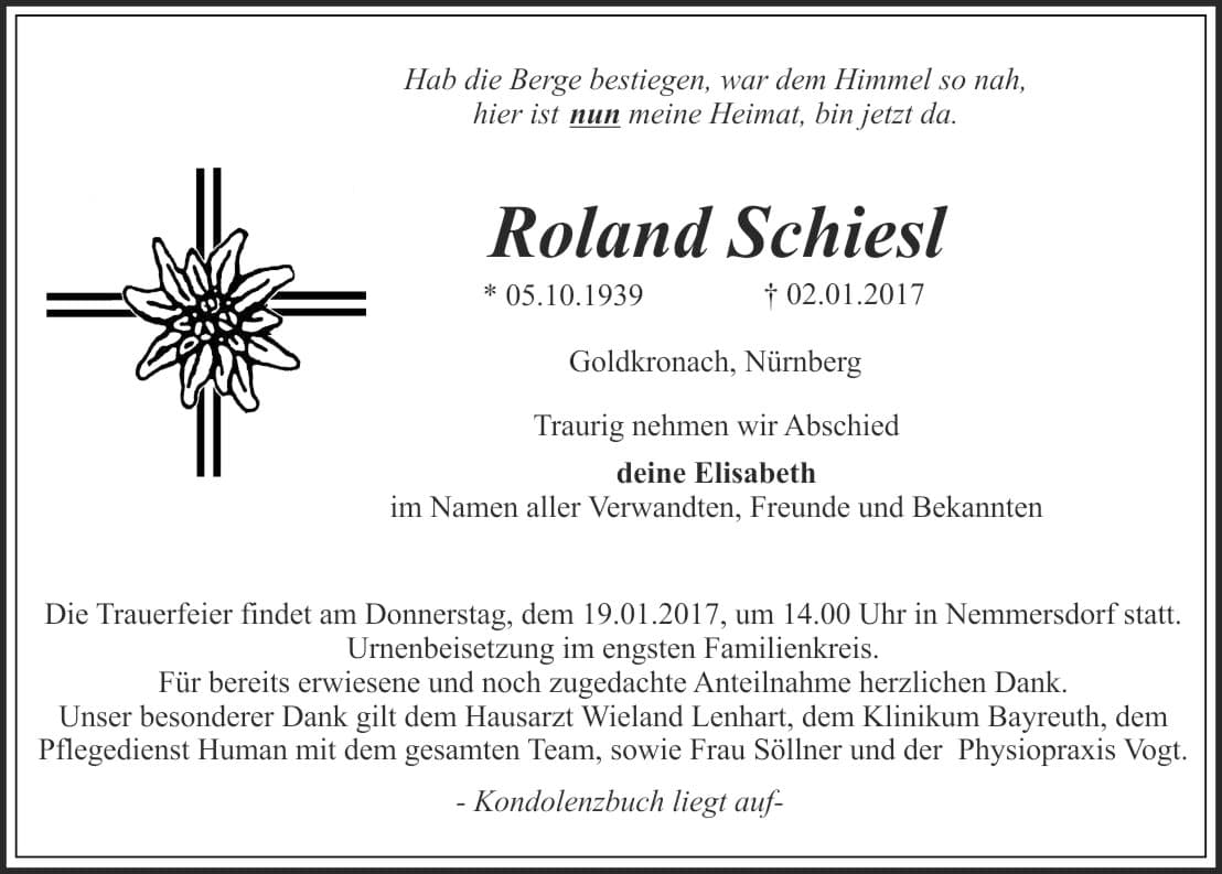 Herr Roland Schiesl