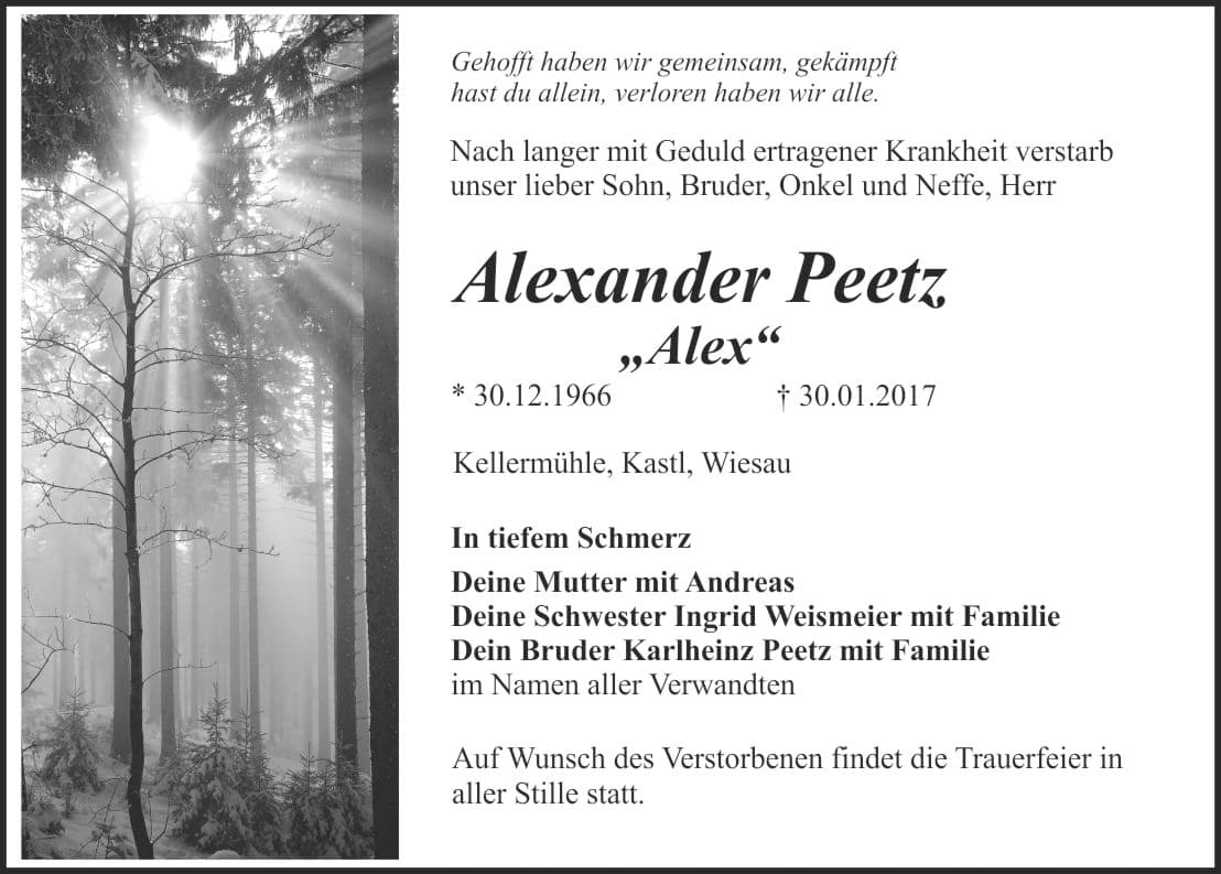 Herr Alexander Peetz