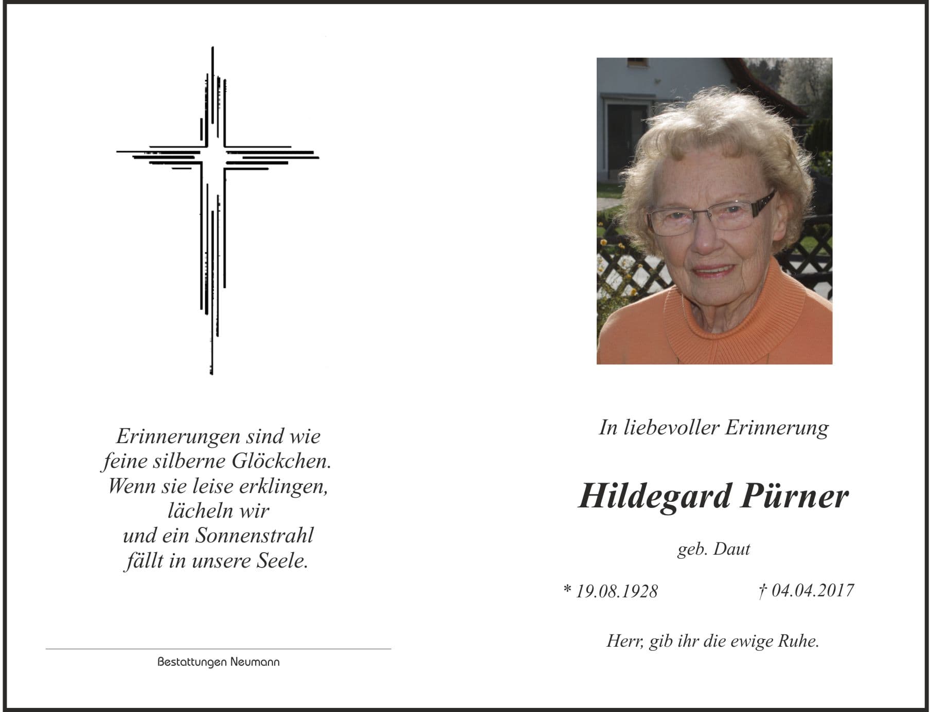 Frau Hildegard Pürner